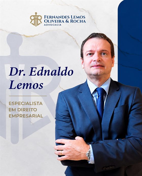 Dr. Ednaldo Lemos, especialista em Direito Empresarial
